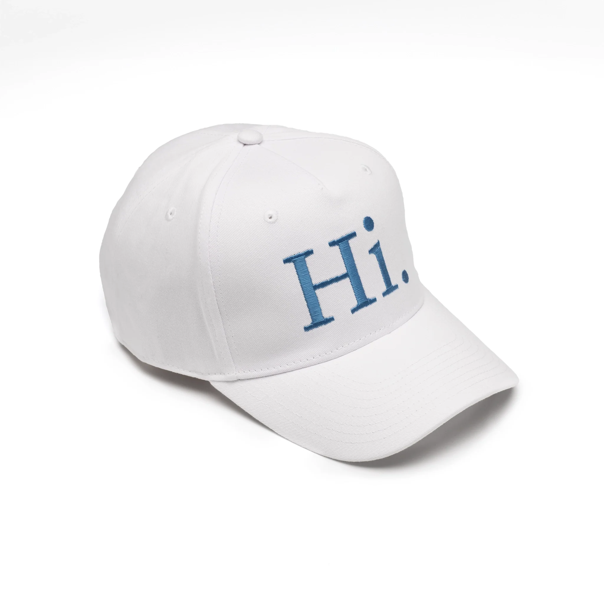 Punkt. Baseball cap with message ‘Hi. Human intelligence’ - Image 13