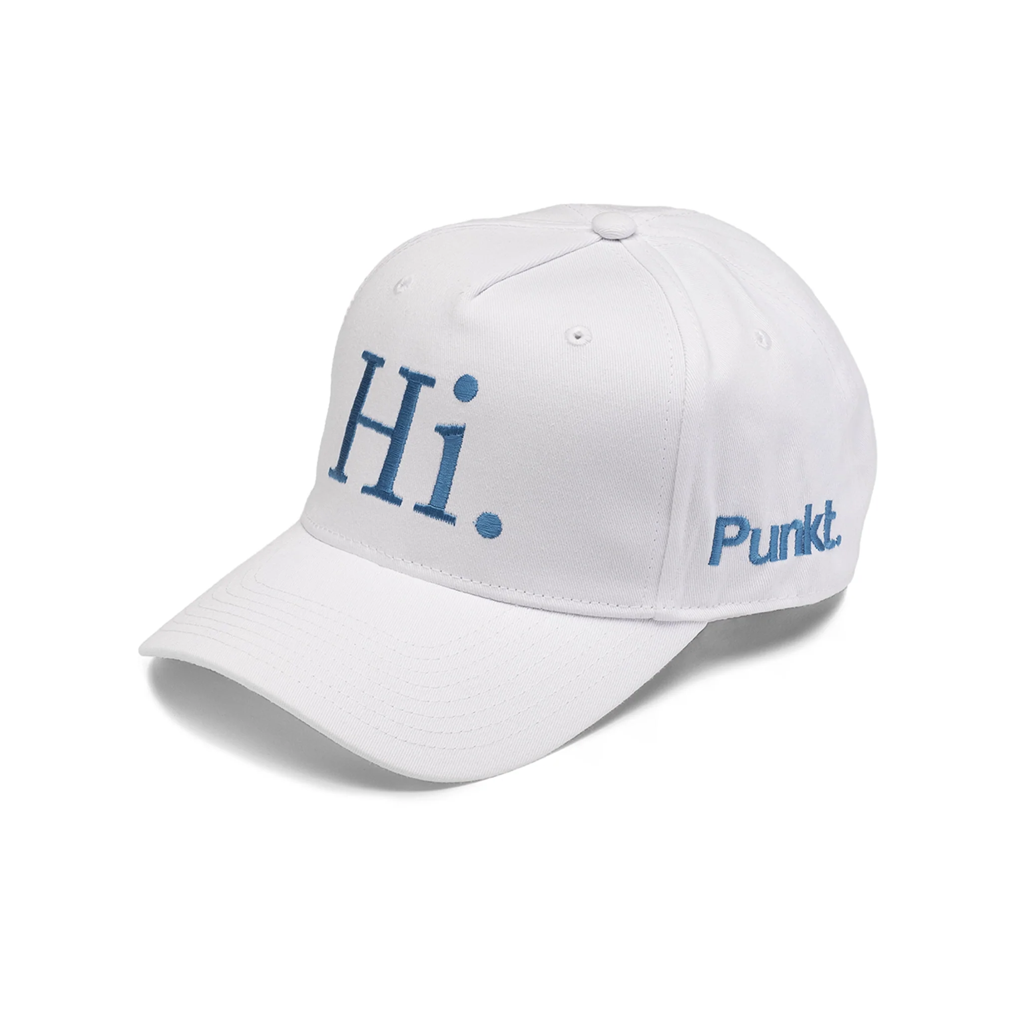 Punkt. Baseball cap with message ‘Hi. Human intelligence’ - Image 4